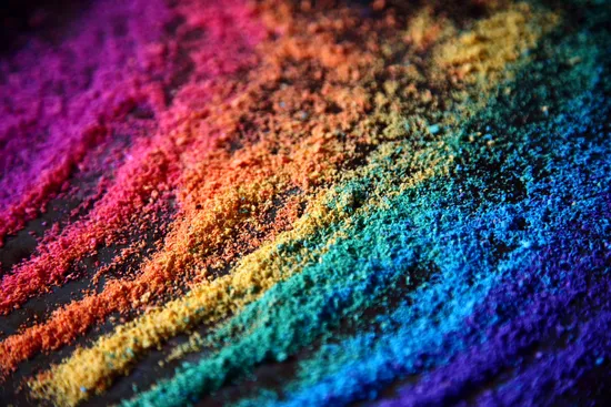 Poudre de mica caméléon effet miroir argent/doré/rouge/vert pigment nacré
