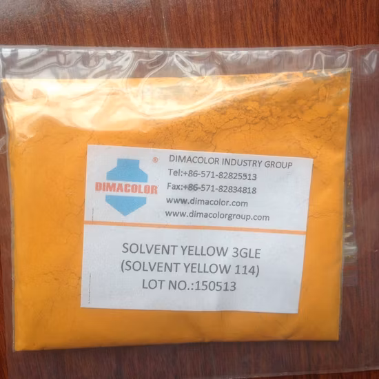 Colorants transparents Jaune 3gle (Solvent Yellow 114)